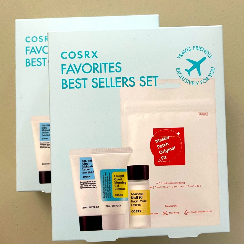 CosRX skincare travel set